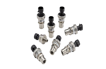 Transducers and Sensors systems on a white background