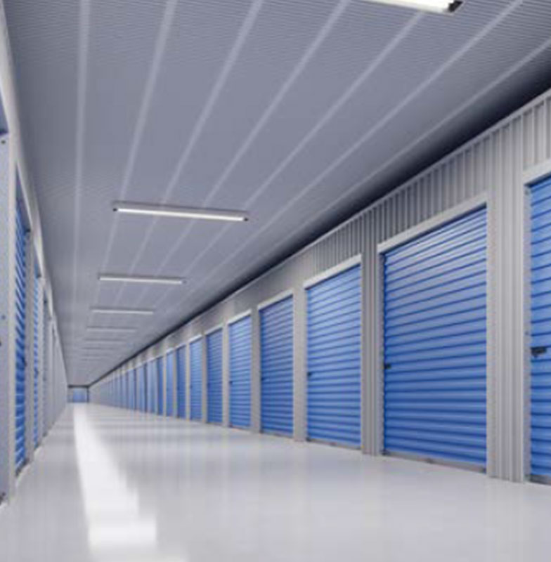 storage units hallway