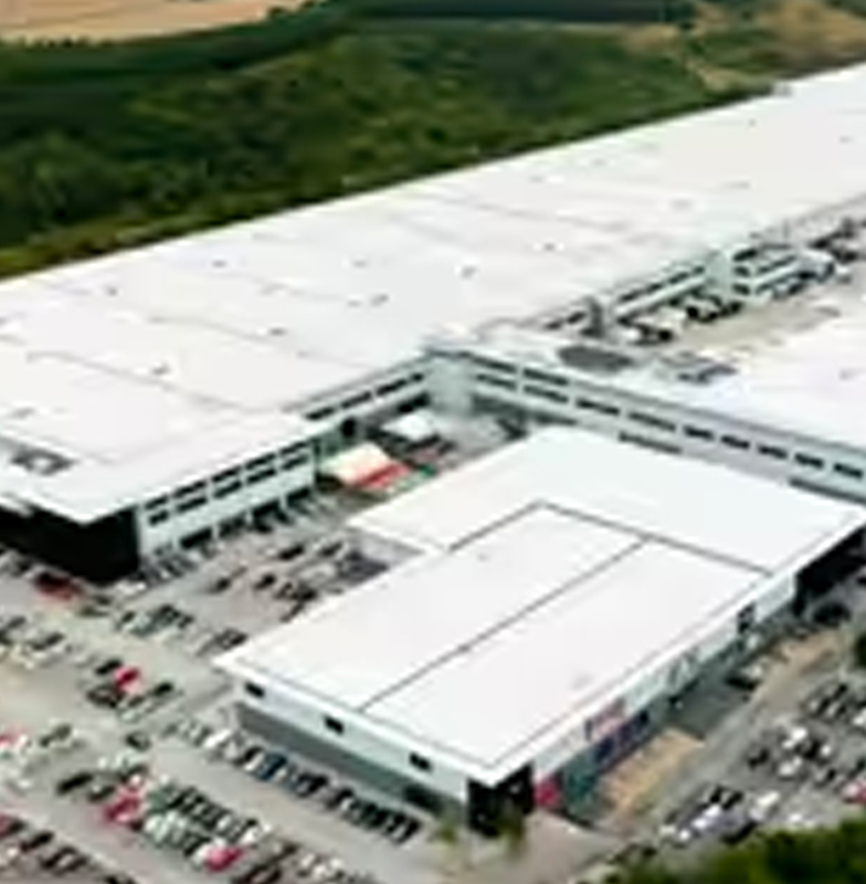 Factory birds eye view