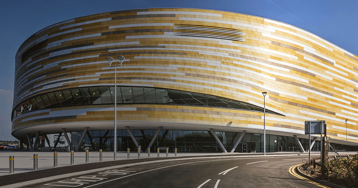 The Derby Arena in Derby, England during daytime