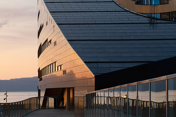 Powerhouse Brattørkaia, the world's northernmost energy-positive building in Trondheim, Norway