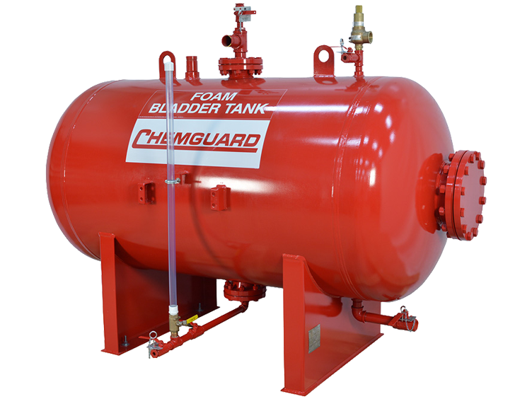 Foam Bladder Tank from Chemguard for Fixed System Equipment