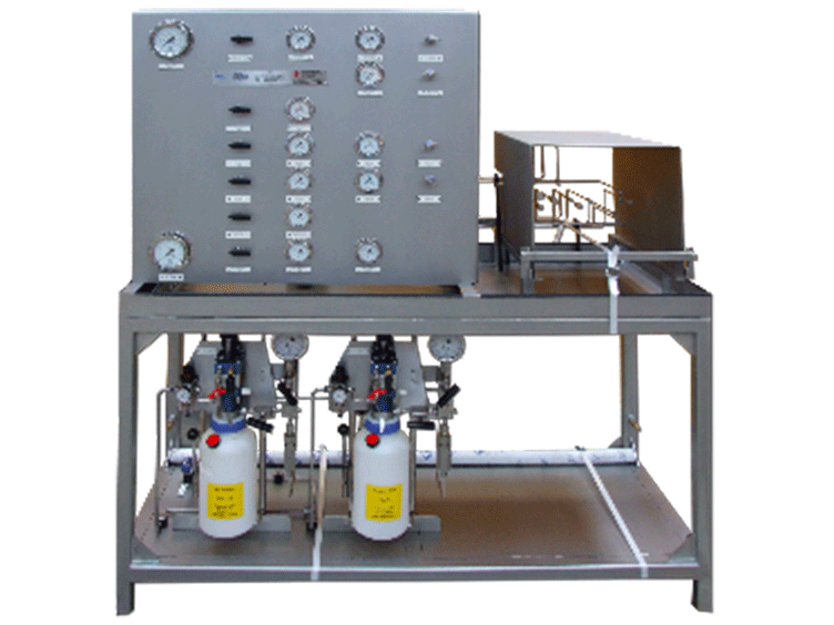 Well module test stand unit