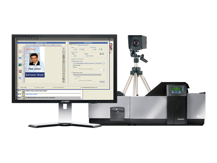 software house badging solution software
