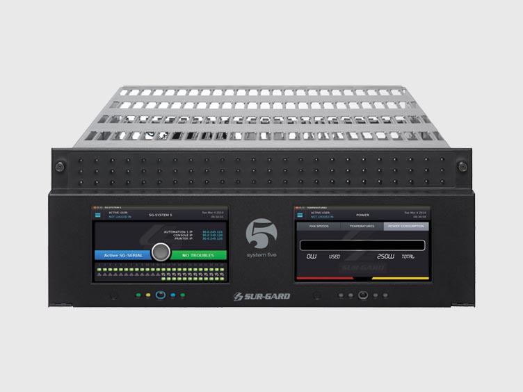 sur gard receiver white background