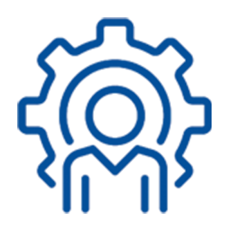 Icon depicting service engineers